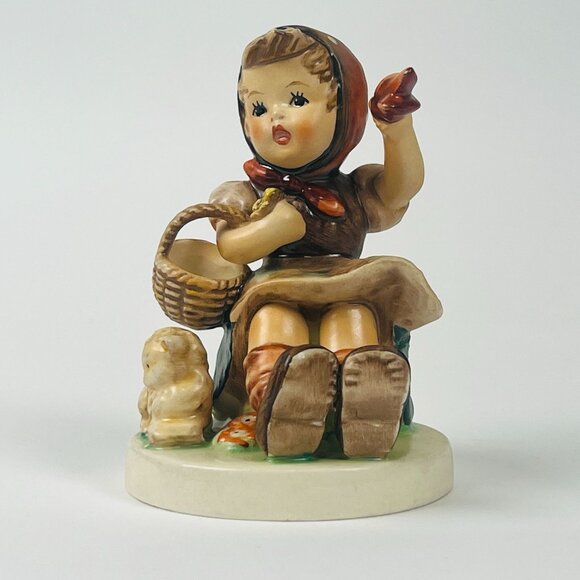 Vintage 1972-1978  Goebel Hummel 4.75" Goodbye Farewell TMK-5 West Germany - Picture 1 of 6
